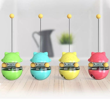 Tumbling Top Slow Feeder Toy Cat Toys KittyNook